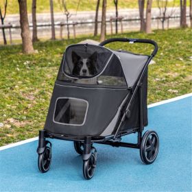 Dog Stroller /small animal cage/Pet cages  ( Amazon Shipping)（Prohibited by WalMart） (Option: 99154435)